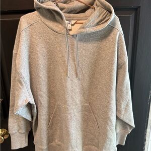 Joy Lab Gray Hoodie Sweater
